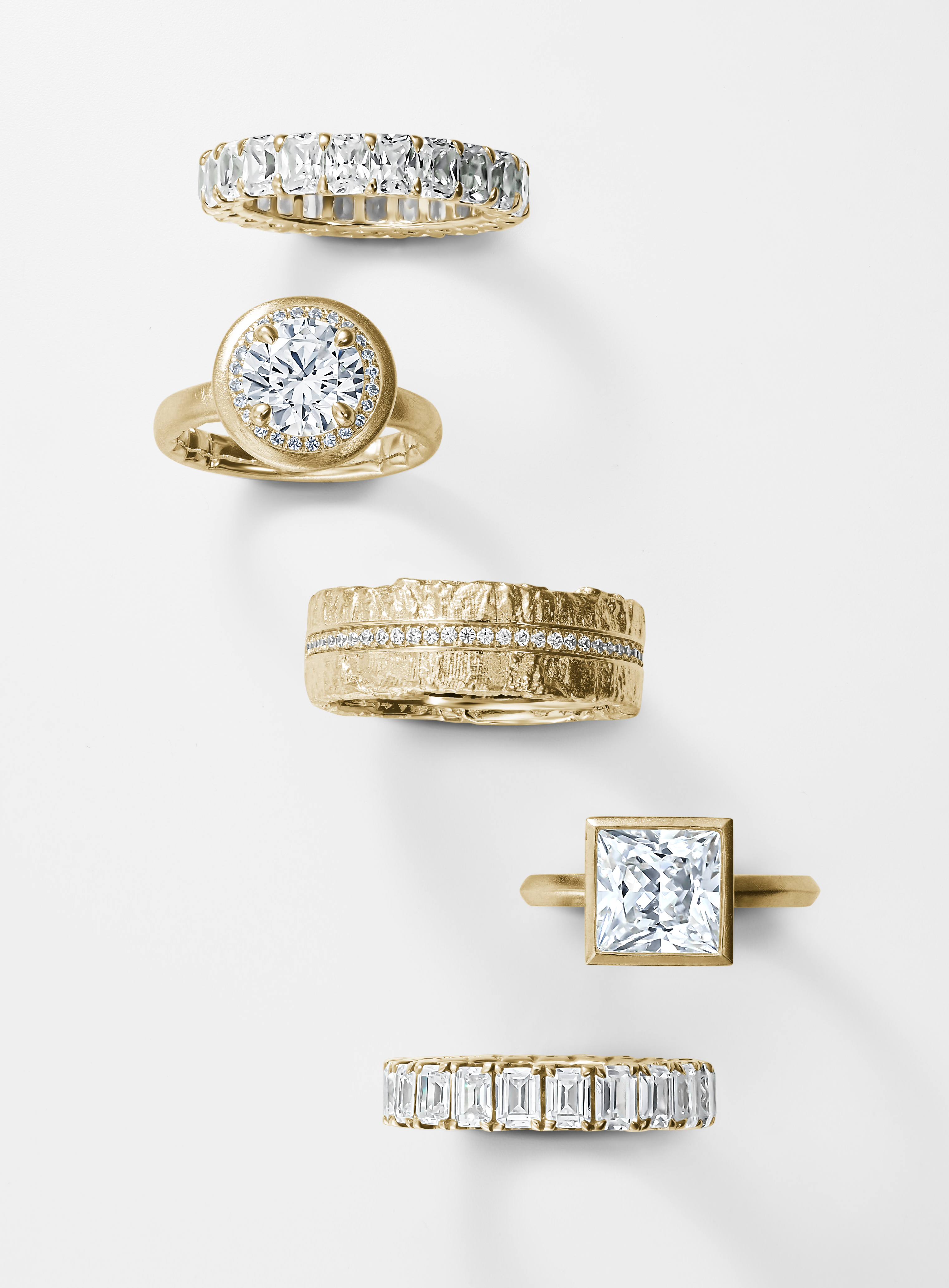 Gold and Bold: The Latest Trends in Engagement and Wedding Rings