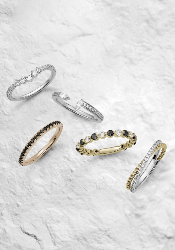 WEDDING RINGS & STACKABLES