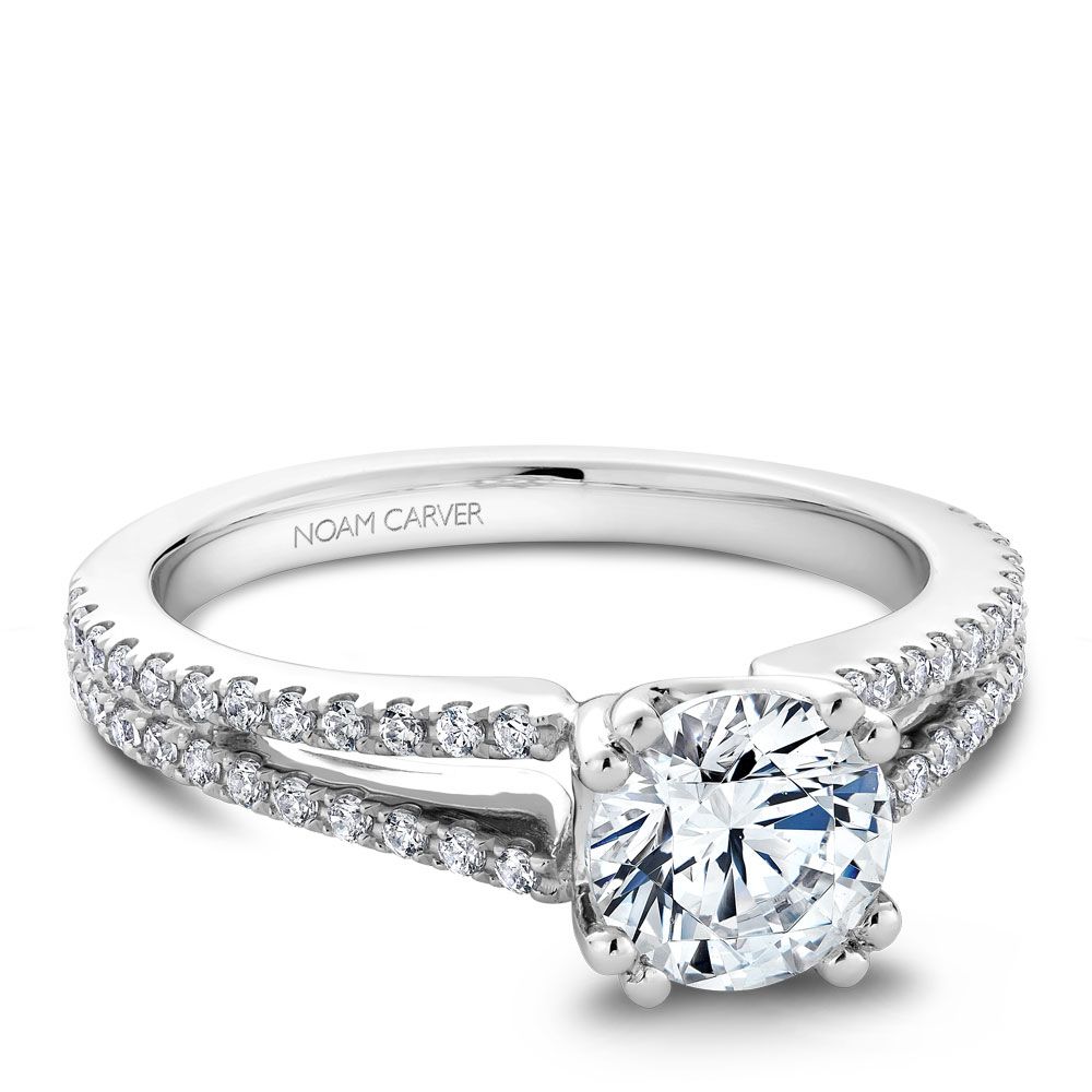 Engagement Rings B001-03WM-100A | CrownRing.com