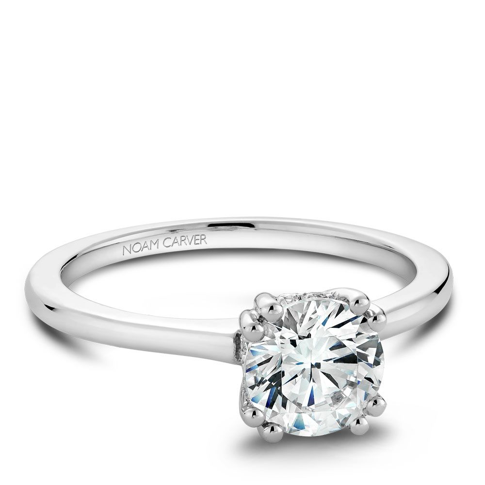 Engagement Rings B004-04WM-100A | CrownRing.com