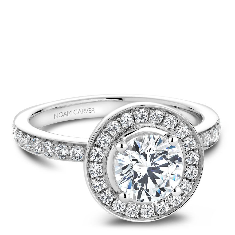 Engagement Rings B023-01WM-100A | CrownRing.com