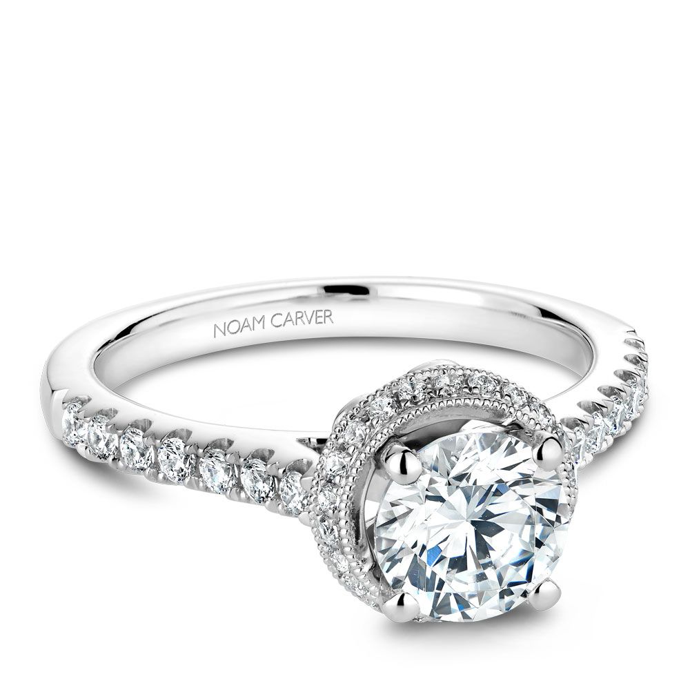 Engagement Rings B082-01WM-100A | CrownRing.com