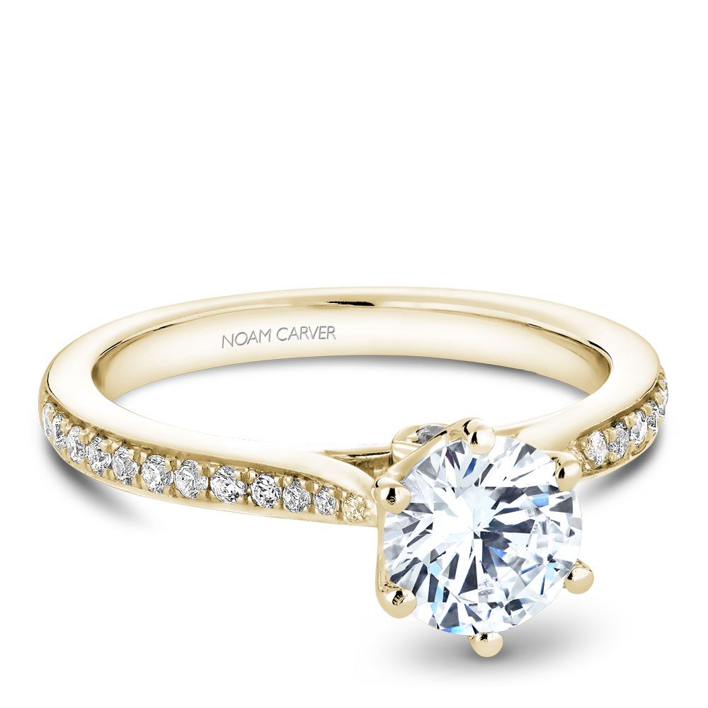 B141-17YM-100A - Engagement Rings