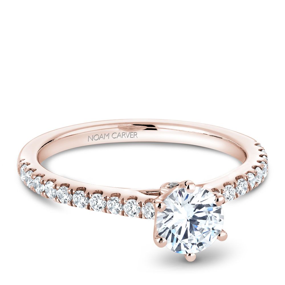 Engagement Rings B012-02WM-100A | CrownRing.com