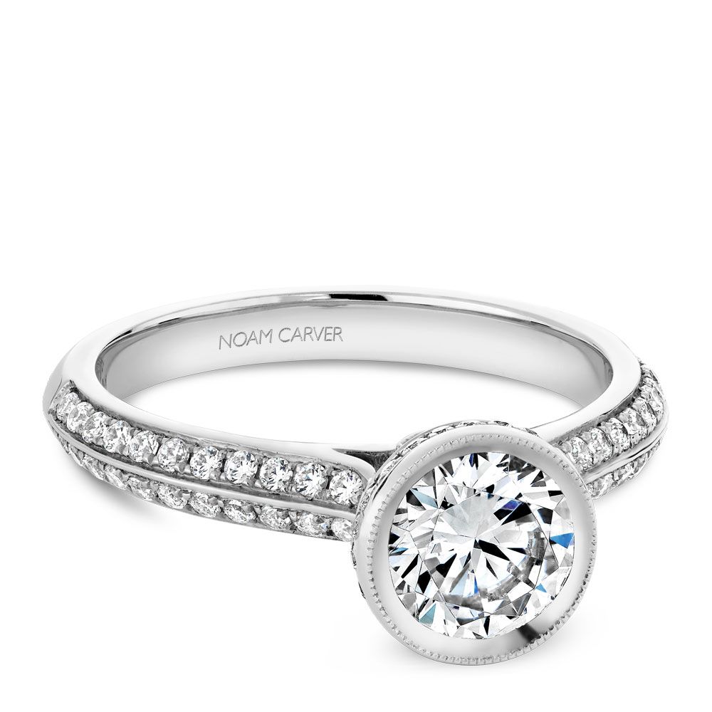 B144-12WM-100A - Engagement Rings