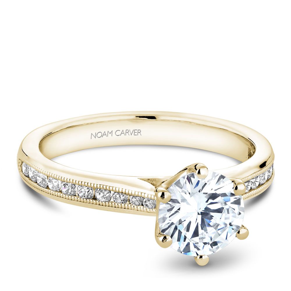 B145-17YM-100A - Engagement Rings