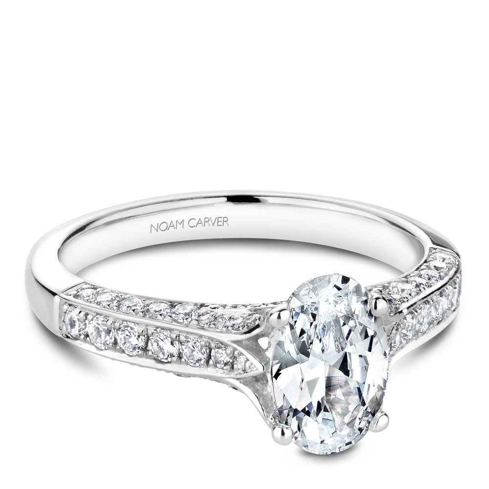 Engagement Rings B025-02WM-100A | CrownRing.com