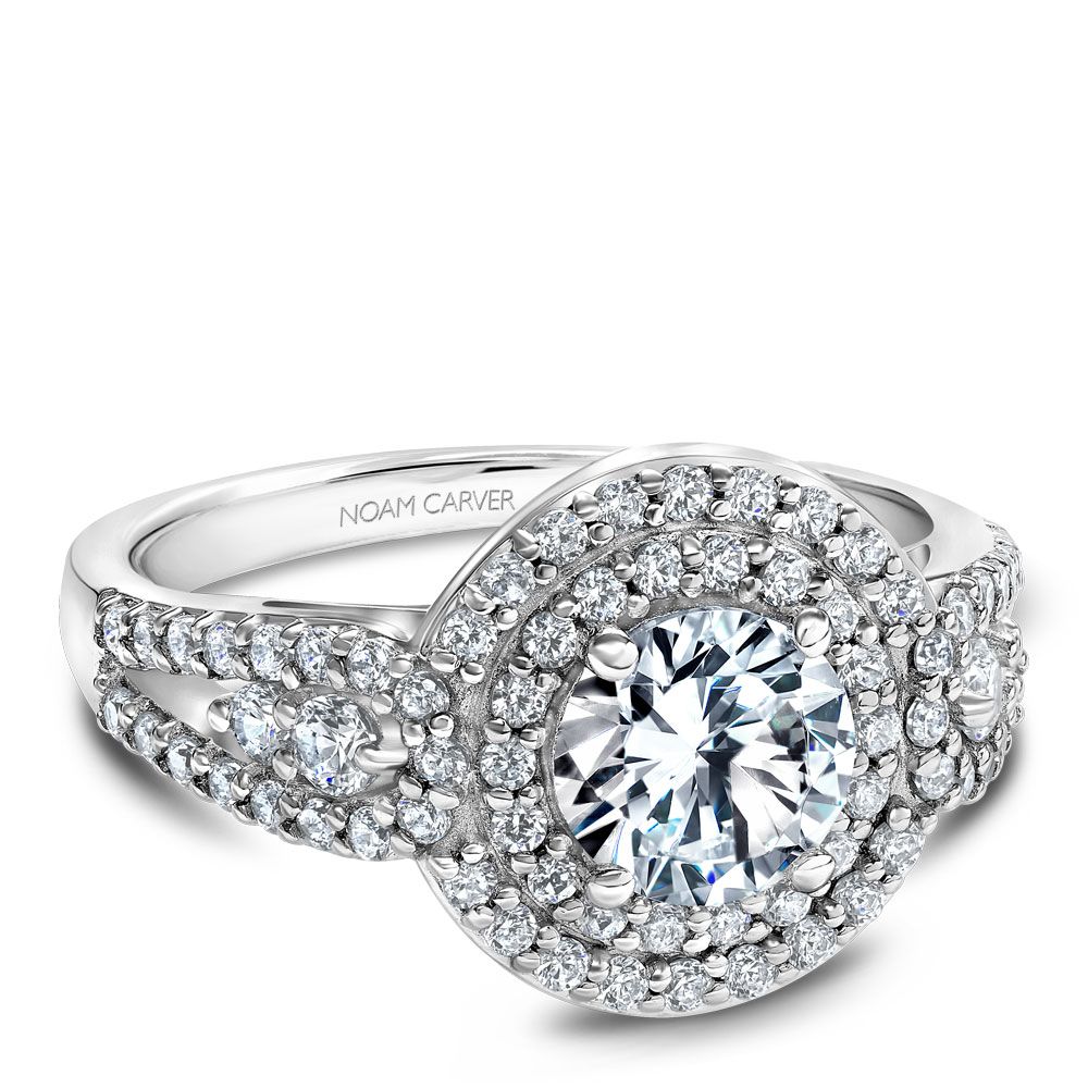 Engagement Rings B005-01WM-100A | CrownRing.com
