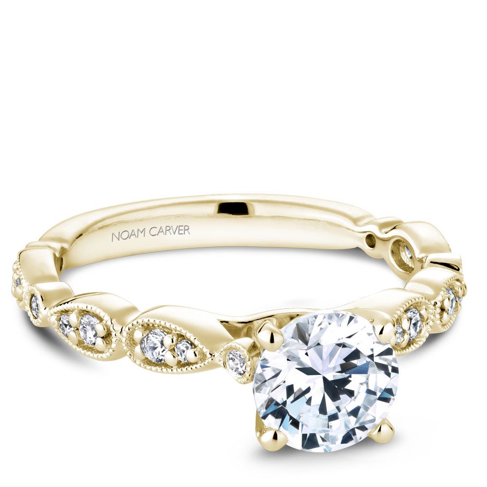 B204-01YM-100A - Engagement Rings