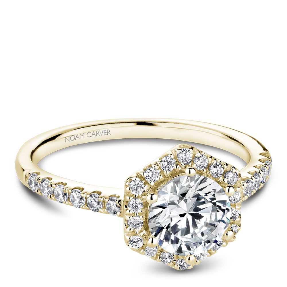 B214-01YM-100A - Engagement Rings