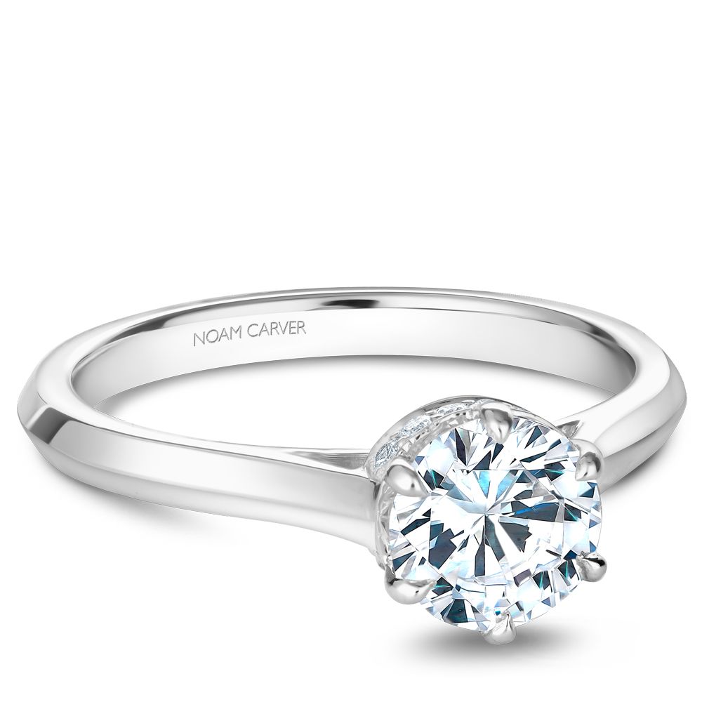 Engagement Rings B242-01WM-100A | CrownRing.com