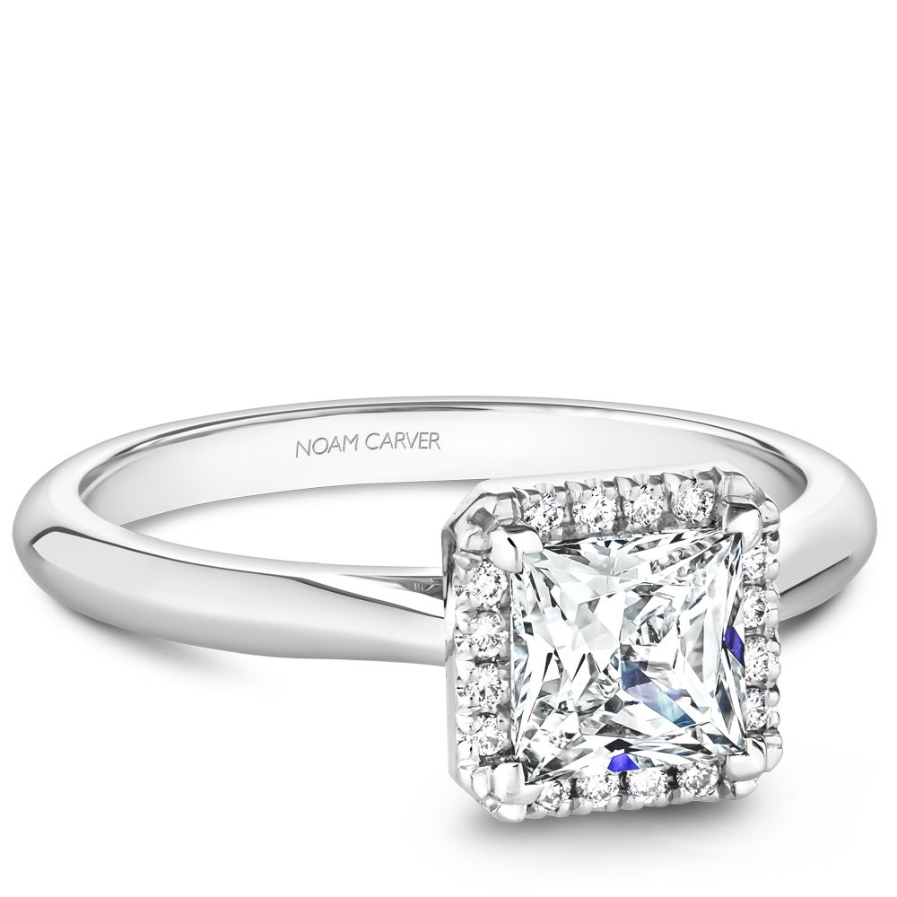 Engagement Rings B050-01WM-100A | CrownRing.com