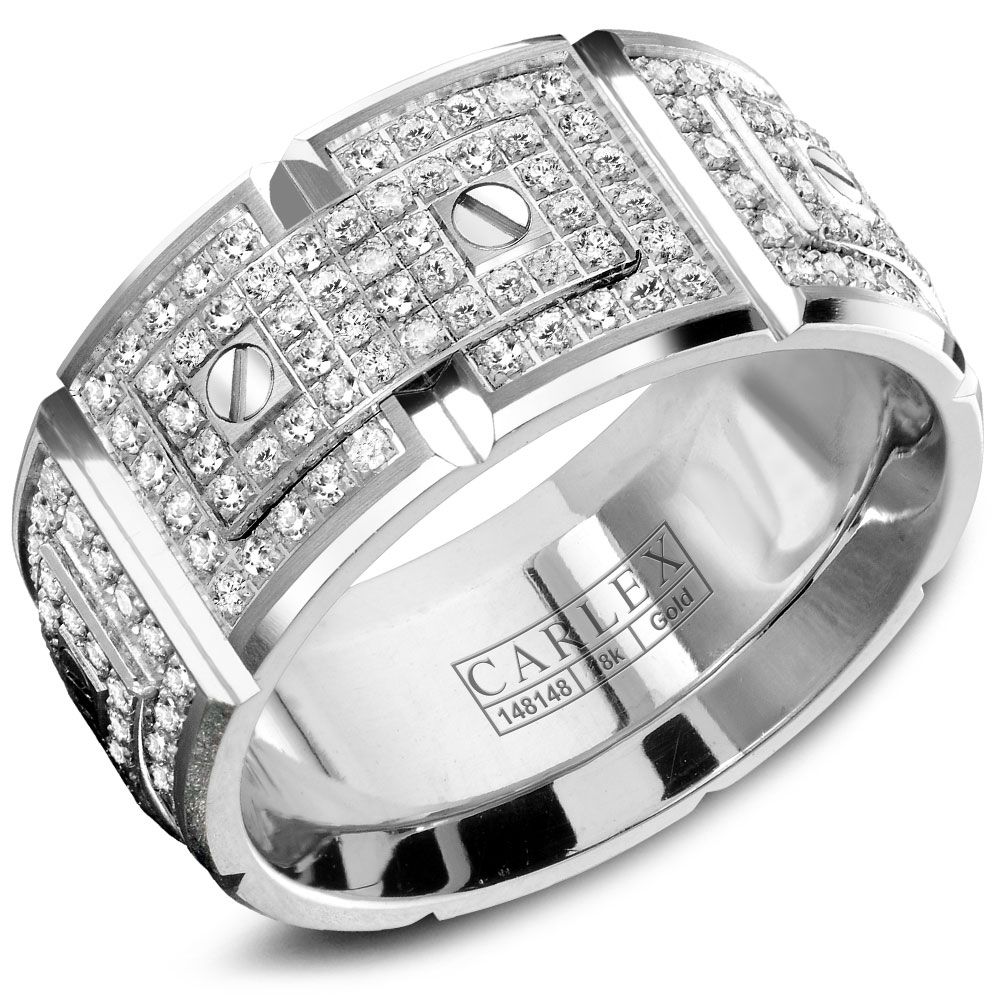 Carlex Mens Designer Ring