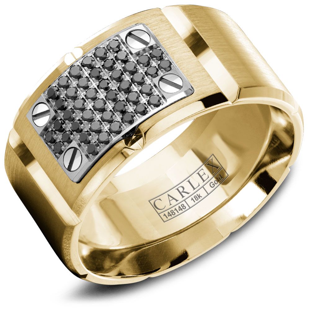 Carlex Mens Designer Ring