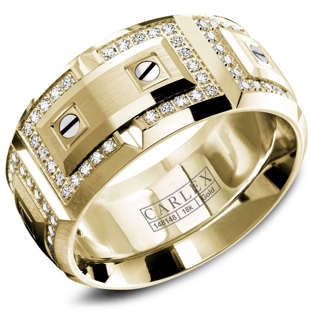 Carlex Mens Designer Ring